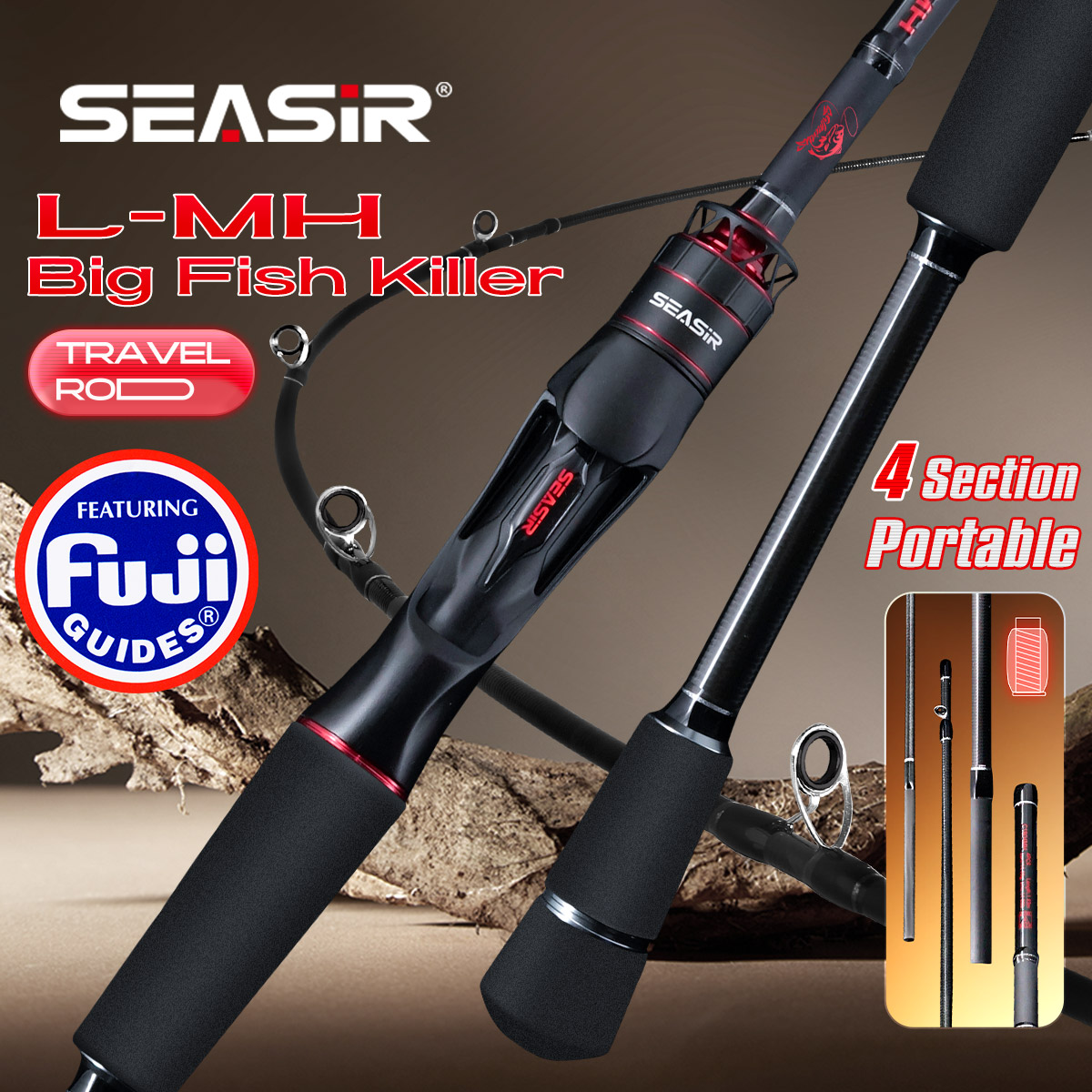 Kastking Reel Zephyr - Joran Pancing Seasir Salminus XF M/MH