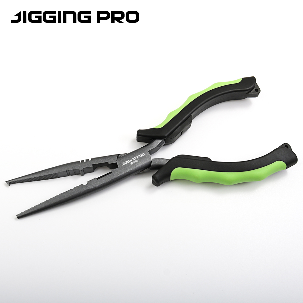 Fishing Line Cutter - JIGGINGPRO Tang Pancing Hidung Panjang PTFE