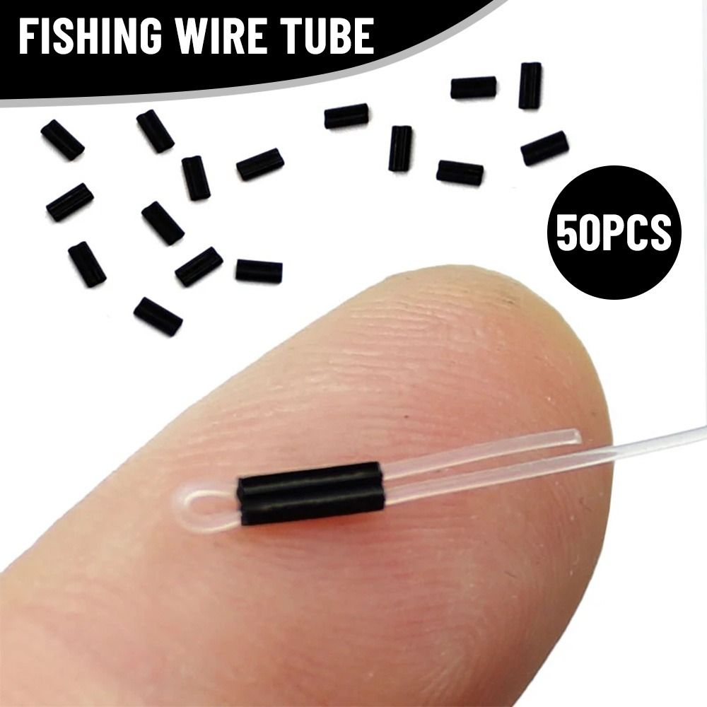 Monofilament Line - 50 buah tabung karbon portabel 0.6mm