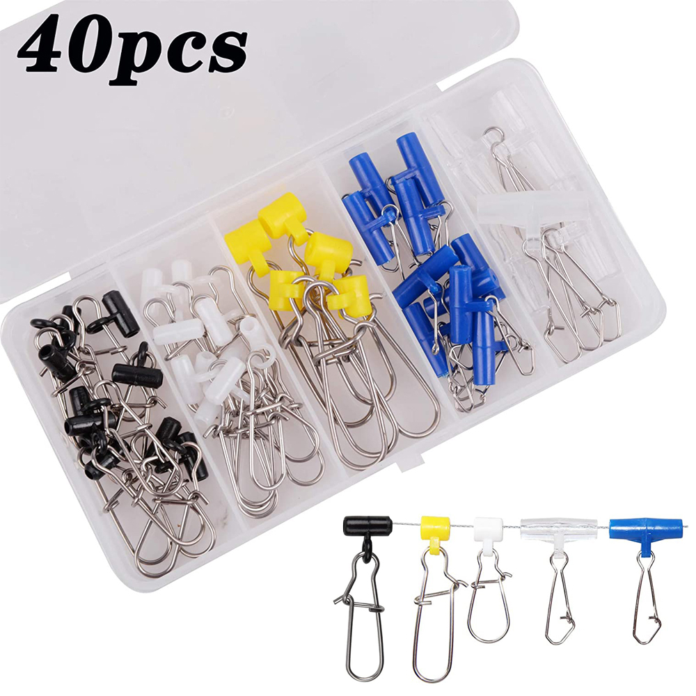 Monofilament Line - 40 Buah Slide Pemberat Senar Pancing