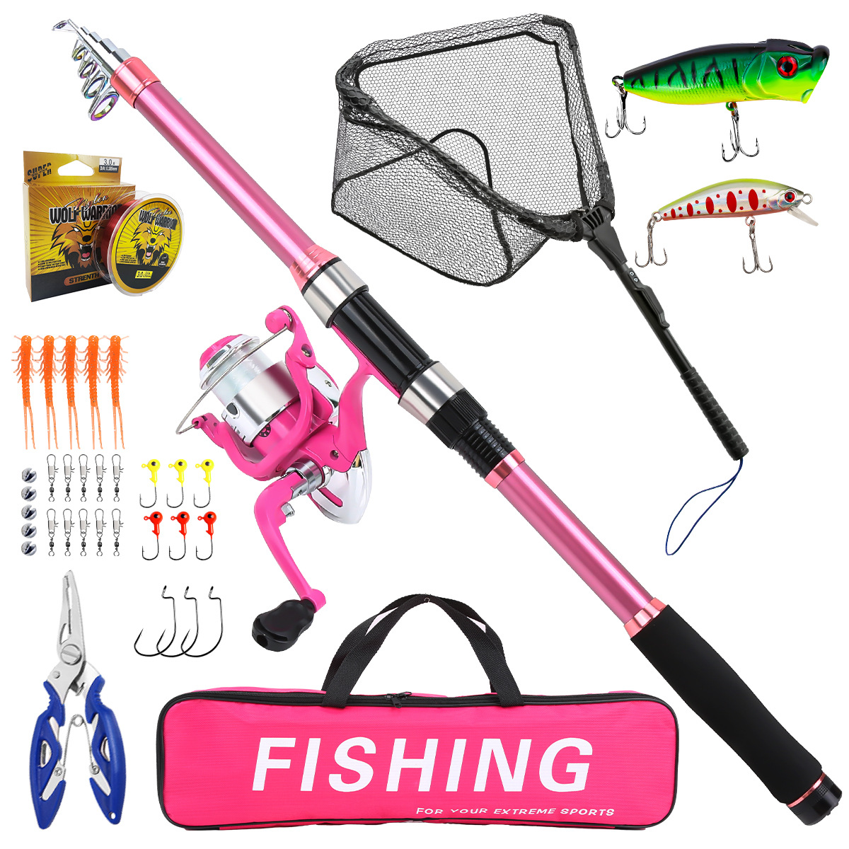 Set Peralatan Pancing Lengkap  - Fishing Line Spooler ulasan dan harga