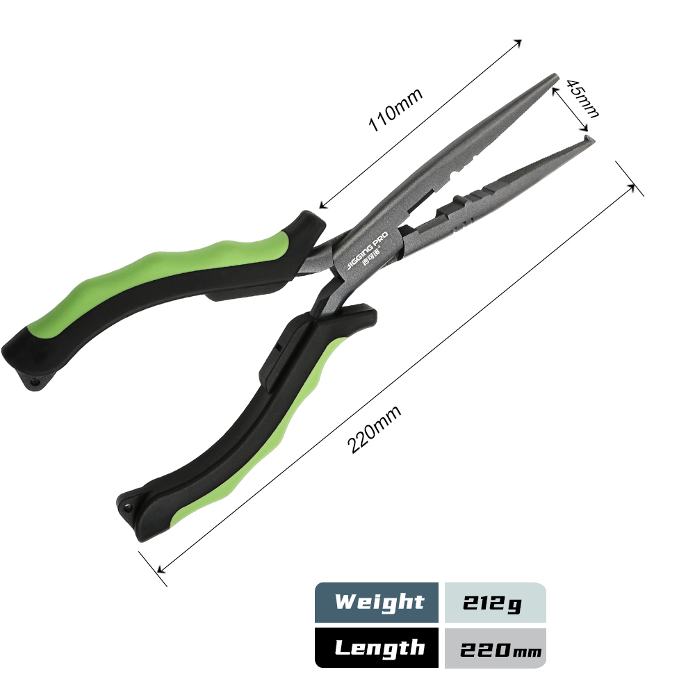 JIGGINGPRO Tang Pancing Hidung - Fishing Line Cutter ulasan dan harga
