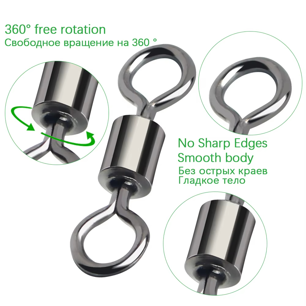 Goture Swivel Pancing Stainles - Saltwater Line ulasan dan harga
