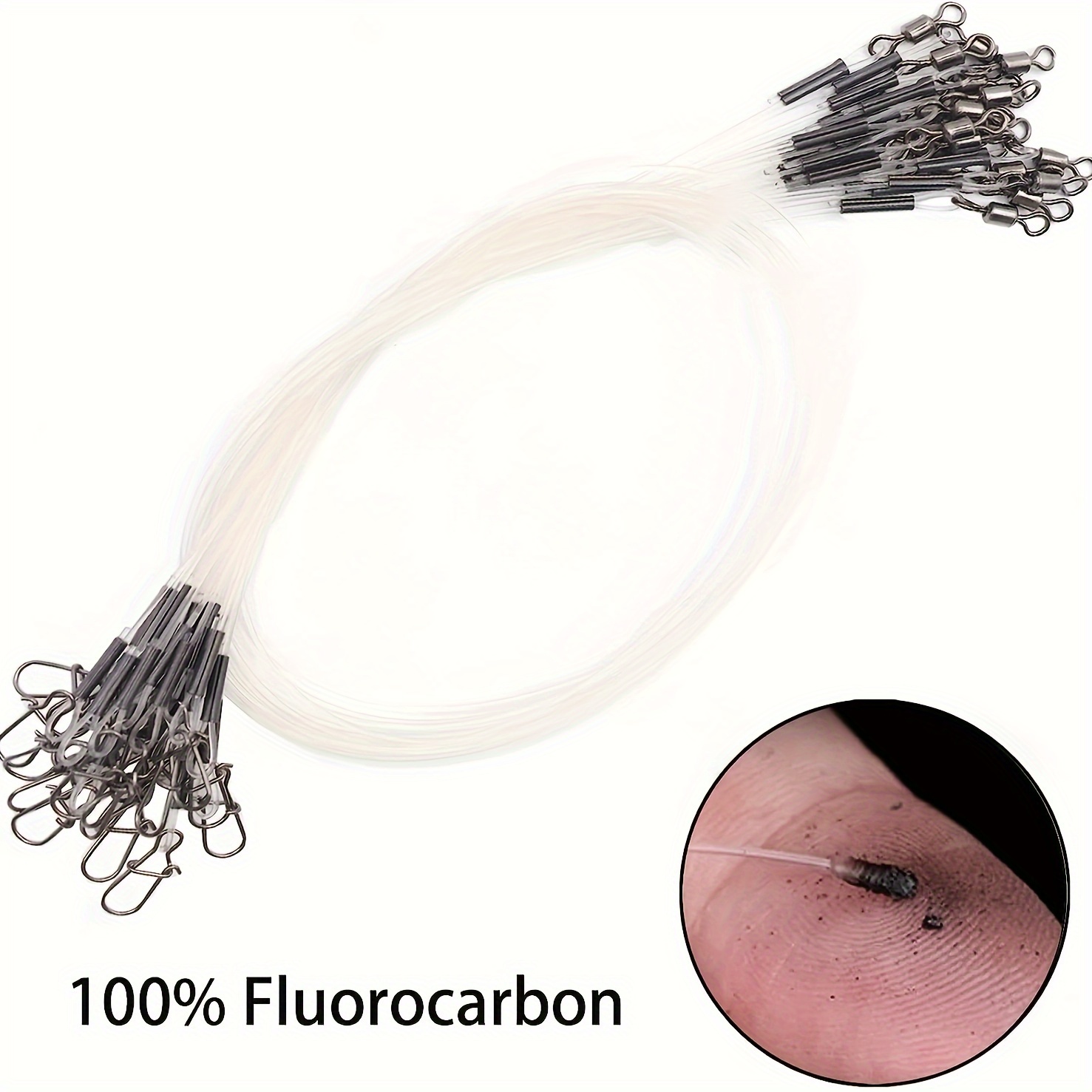 Senar Pancing Fluorokarbon 100 - Fluorocarbon Line ulasan dan harga