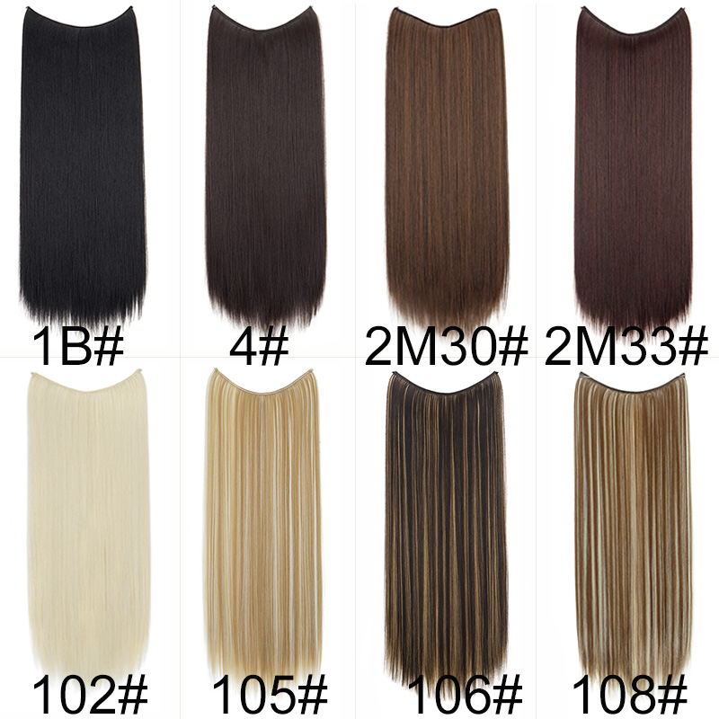 Ekstensi Rambut Sintetis Lurus - Tippet Line ulasan dan harga