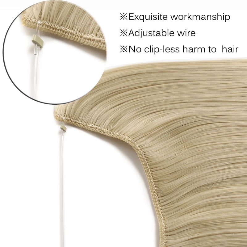 Ekstensi Rambut Sintetis Lurus - Tippet Line ulasan dan harga