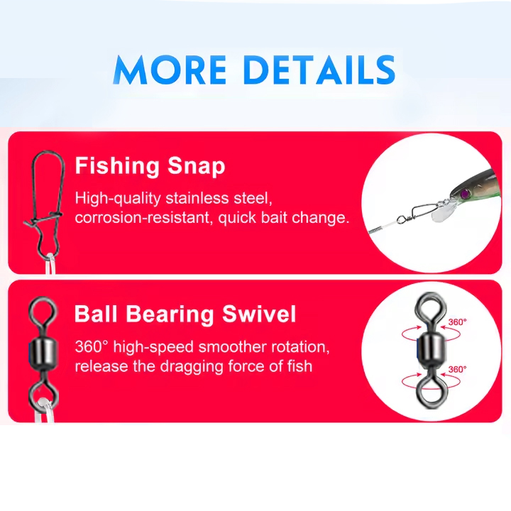 8/16pcs Tali Fluorocarbon deng - Fluorocarbon Line ulasan dan harga