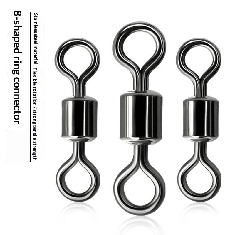 LAKBAT 100PCS Swivel Pancing B - Saltwater Line ulasan dan harga