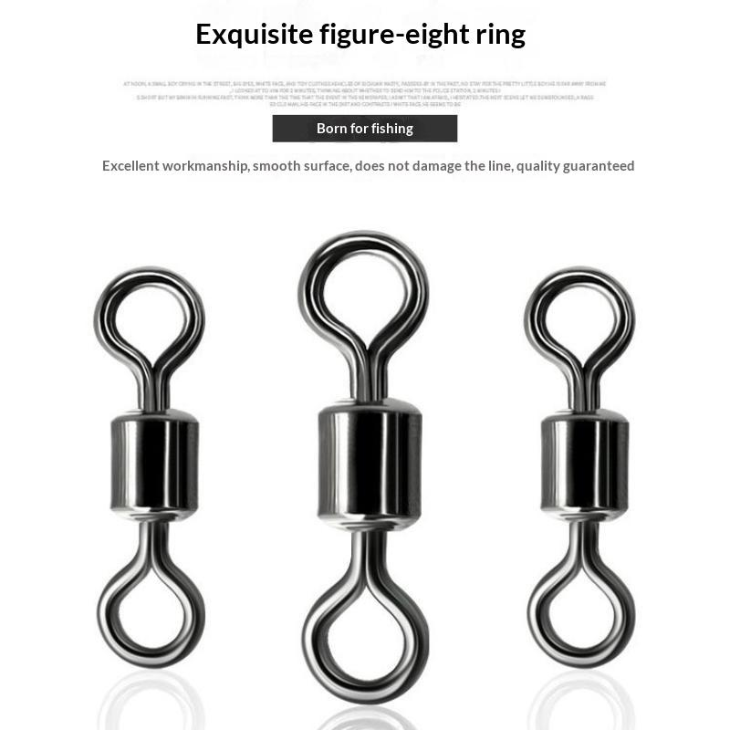 LAKBAT 100PCS Swivel Pancing B - Saltwater Line ulasan dan harga